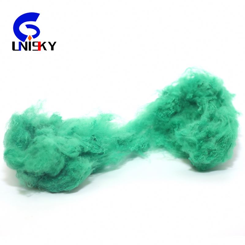 PES recycled synthetic polyester staple fiber