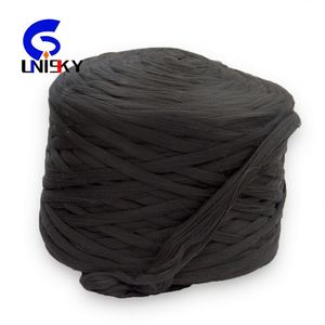 100% black colored recycled Polyester Tops